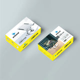 ARIZONE Tablet Stand for Desk, 360° Rotating Tablet Stand Holder, Foldable Portable Ergonomic Design, Compatible with iPad Pro/Air/Mini to 13.3 Inches Tablets, Silver