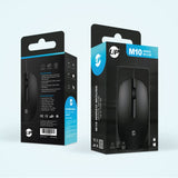 UP USB Wired Mouse, Wired Computer Mouse with Ergonomic Design, 1200 DPI 1m Length Optical Coded Mouse for Laptop, PC, Desktop - Black