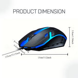 UP M301 Wired Gaming Mouse, RGB Backlit USB Gaming Mouse for PC, Desktop, Gaming Console