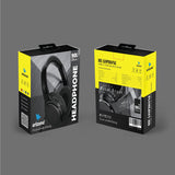 ARIZONE Bluetooth Headphones Over Ear, Bluetooth 5.3 Wireless Headphones, 12H Playtime, Foldable Headphones for Phone/PC(Black)